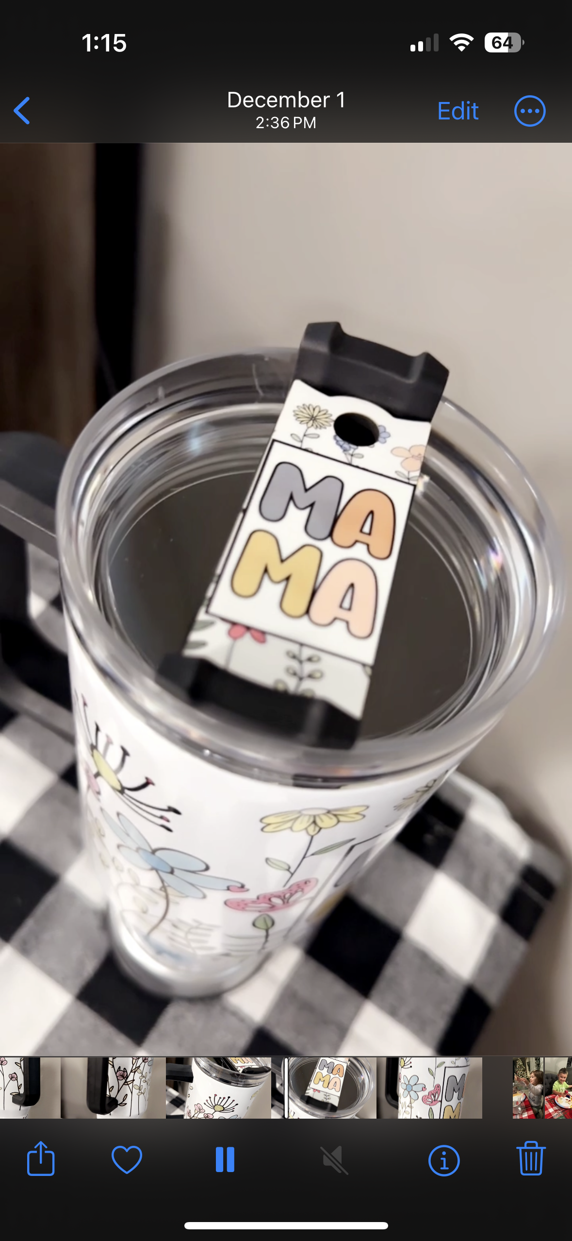 40oz Lid Topper|| Custom Printed Dupe Lid Topper