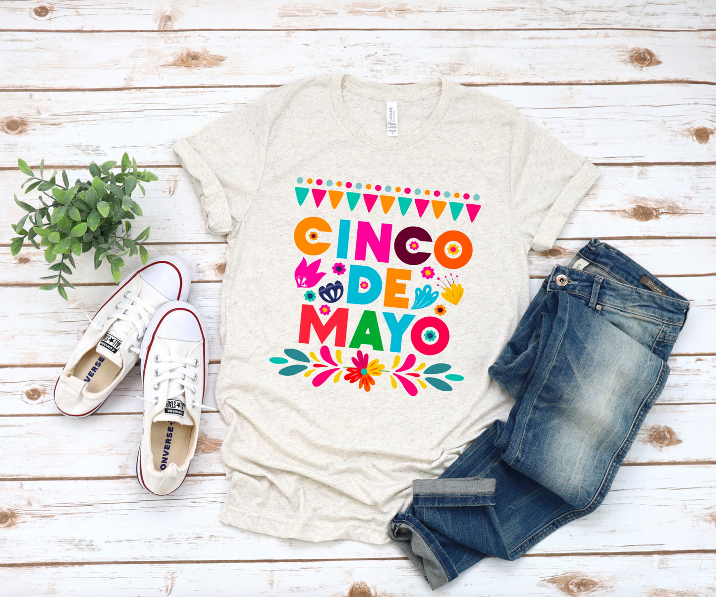 Cinco de Mayo || Fiesta Floral Shirt