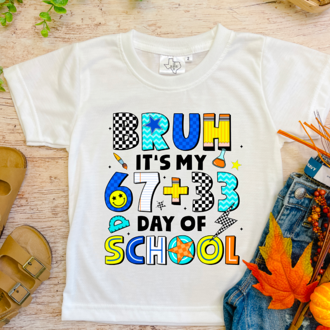 100 Days of School- BRUH 6-7