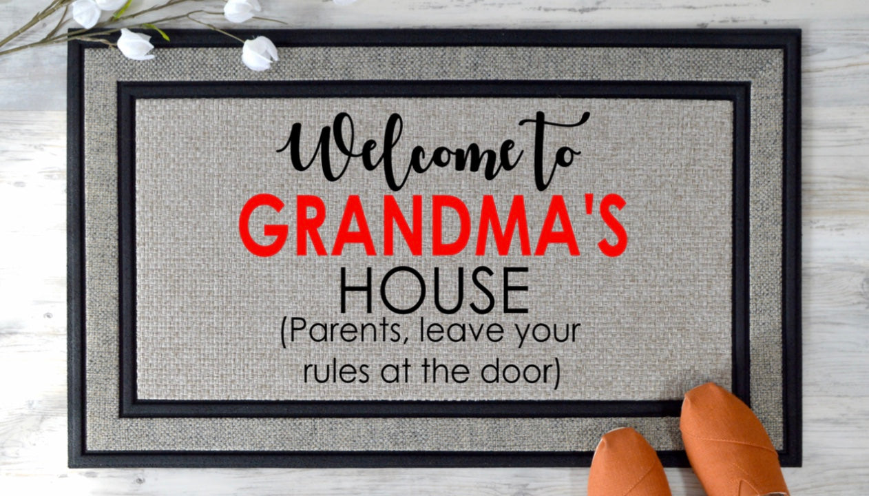 Personalized Front Door Mat