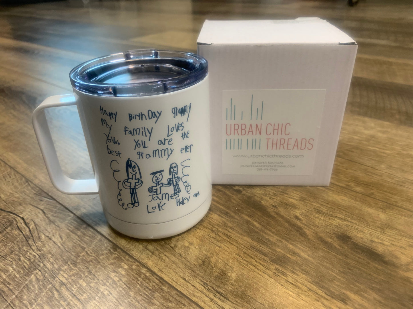 Kids Artwork - Handwriting Coffee Mug