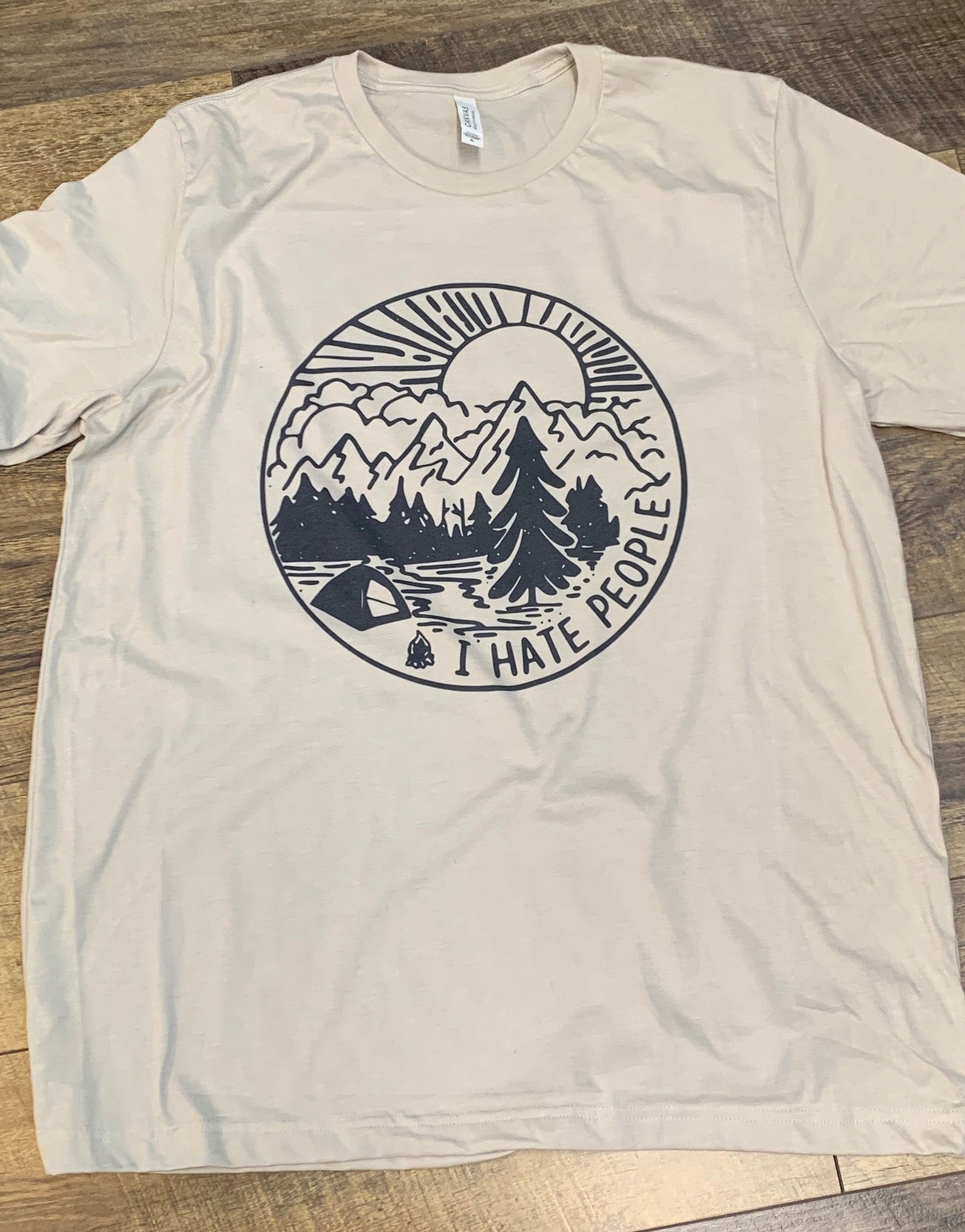 I Hate People - Vintage Style T-Shirt