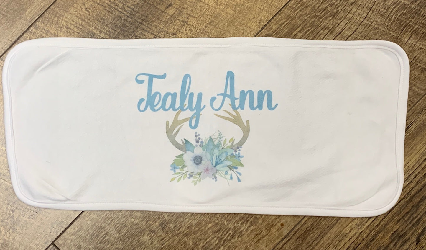 Printed Burp Cloth