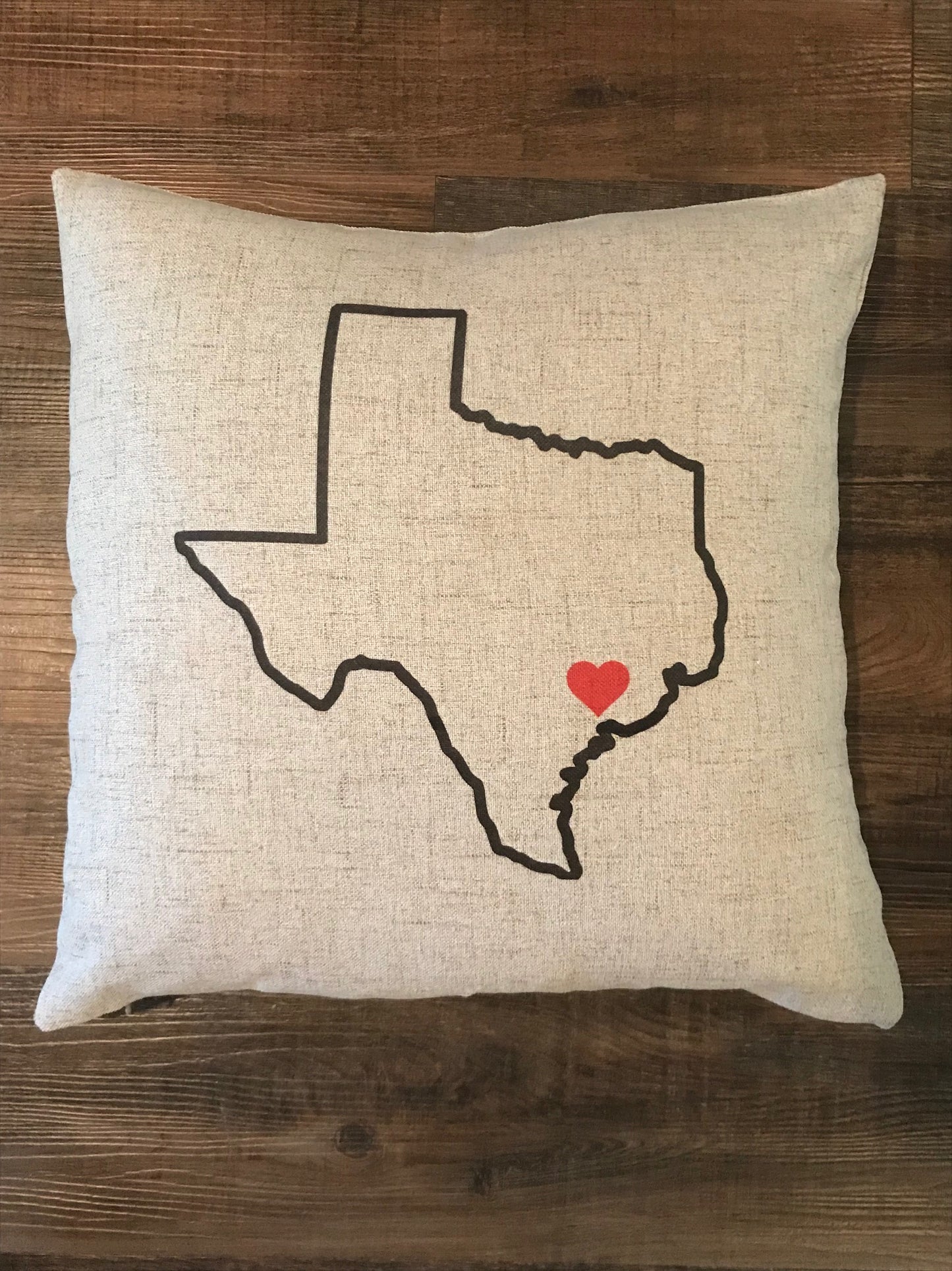 State Love Pillow