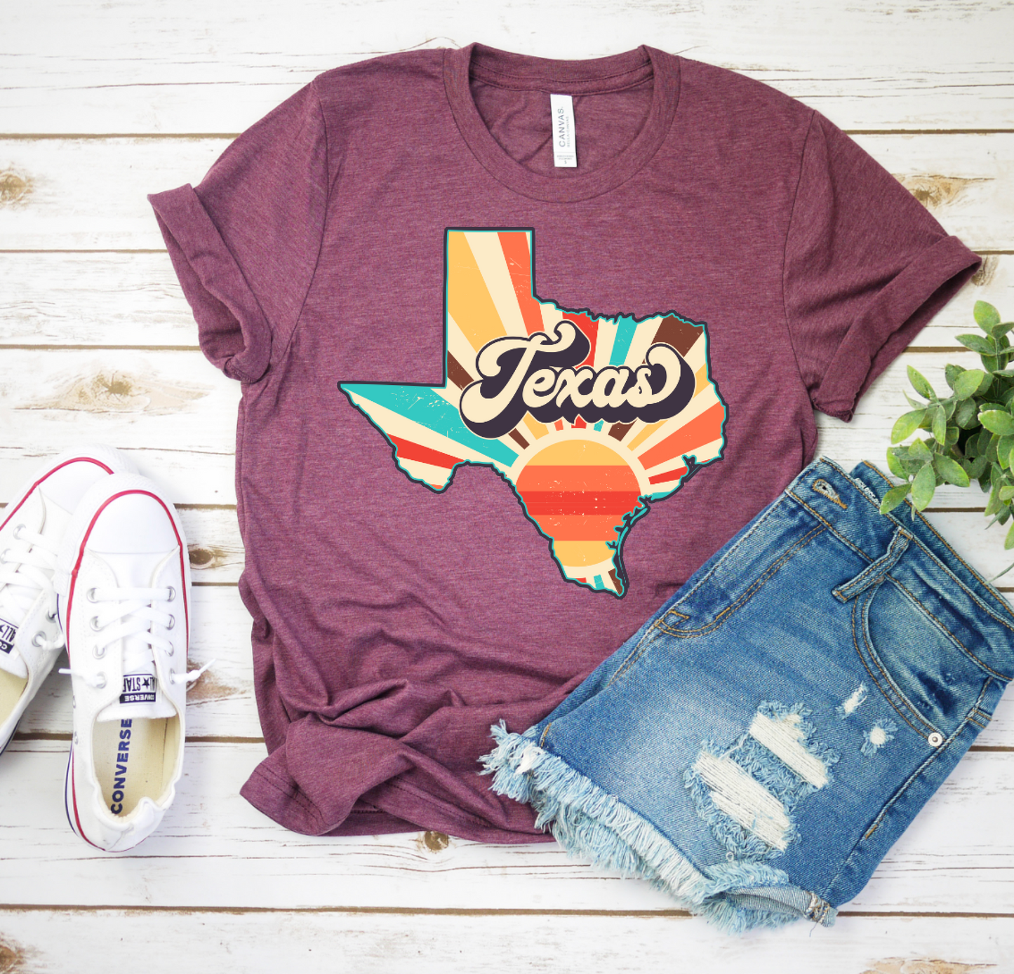 Texas Retro Sunset Shirt