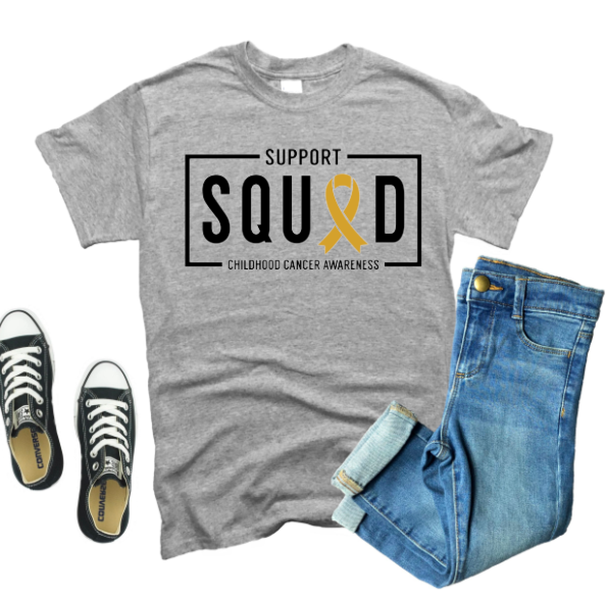 Support Squad || Child Cancer Awareness Shirt