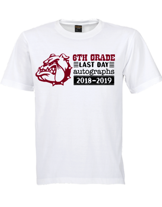 Last Day Autograph Youth Tshirt
