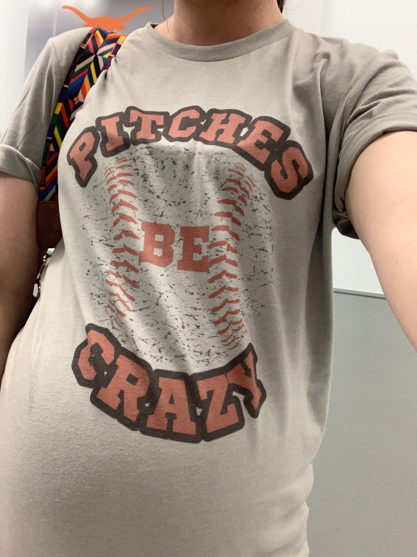 Pitches Be Crazy - Baseball or Softball tee