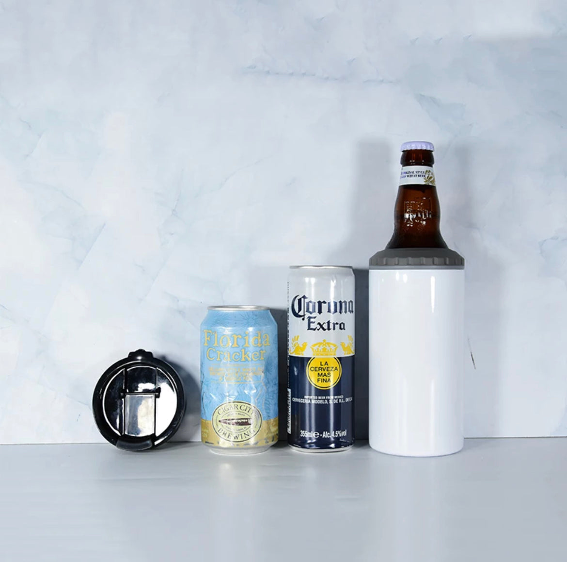 4 in 1 Insulated Can Cooler || Custom Printed Koozie