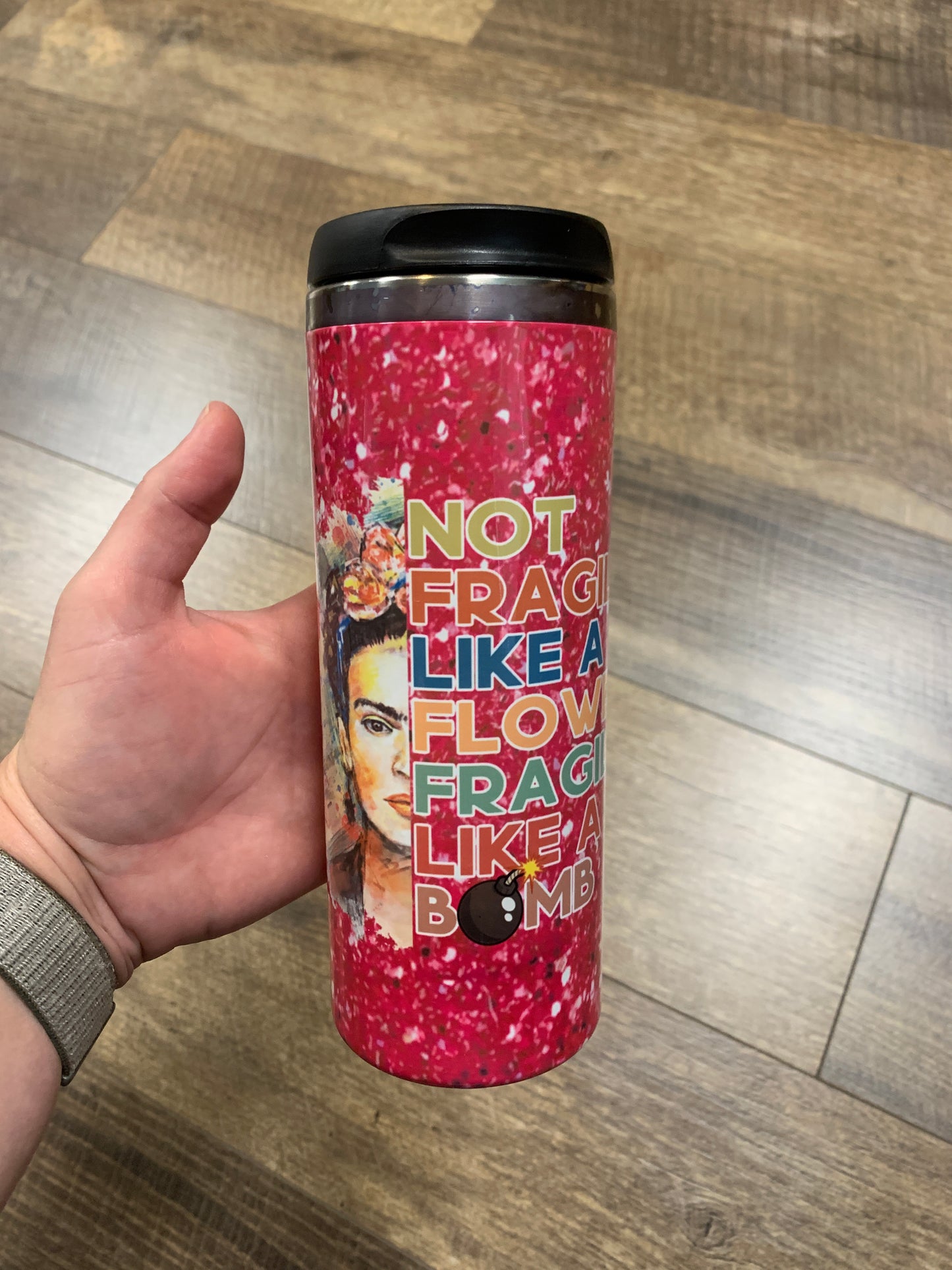 14oz Skinny Coffee Tumbler