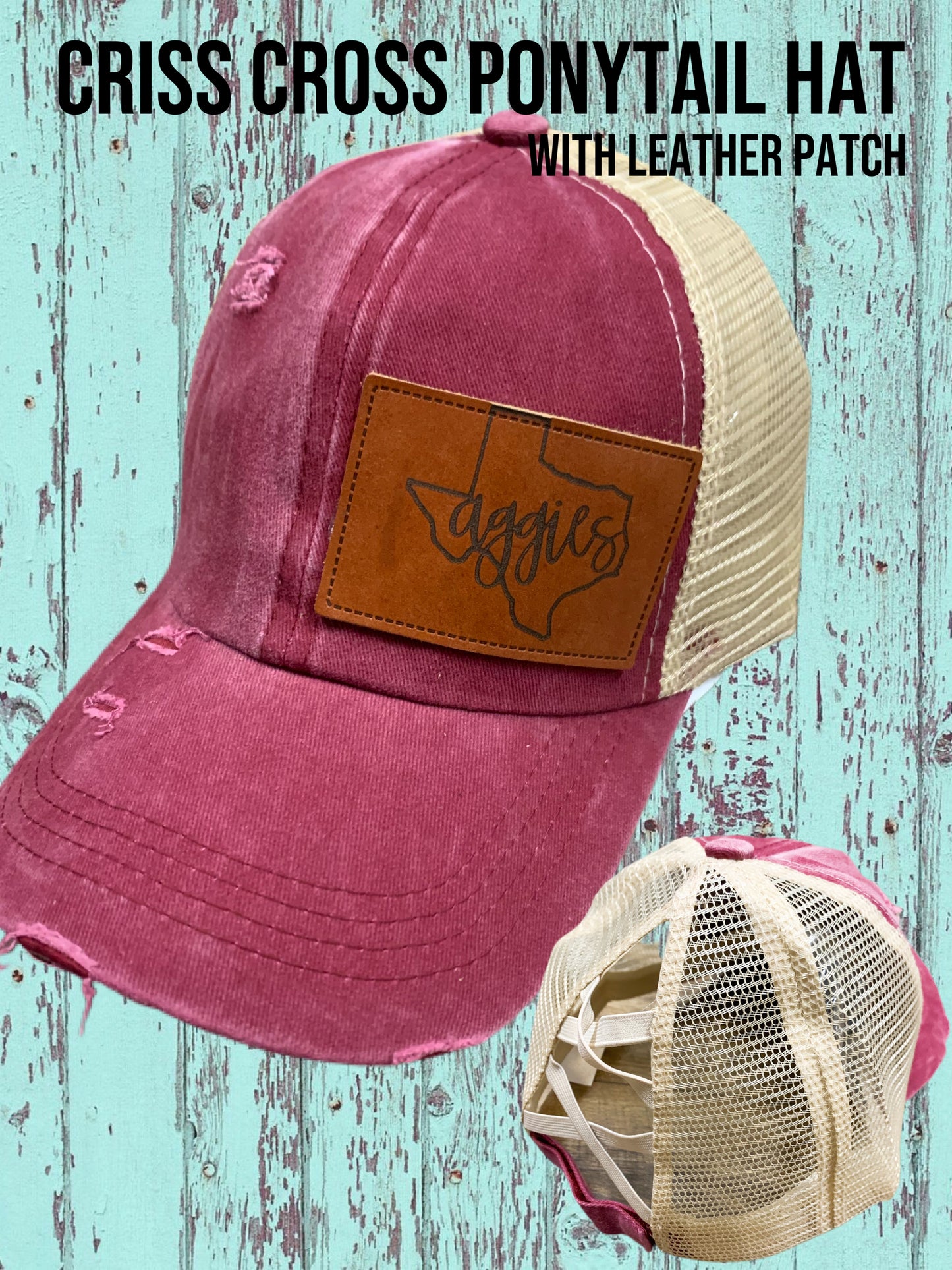 Your Logo or Your Own Design || Rugged Patch Hat