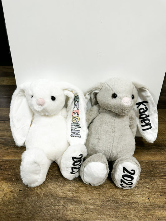 Easter Bunny Plush || Custom Name & Year