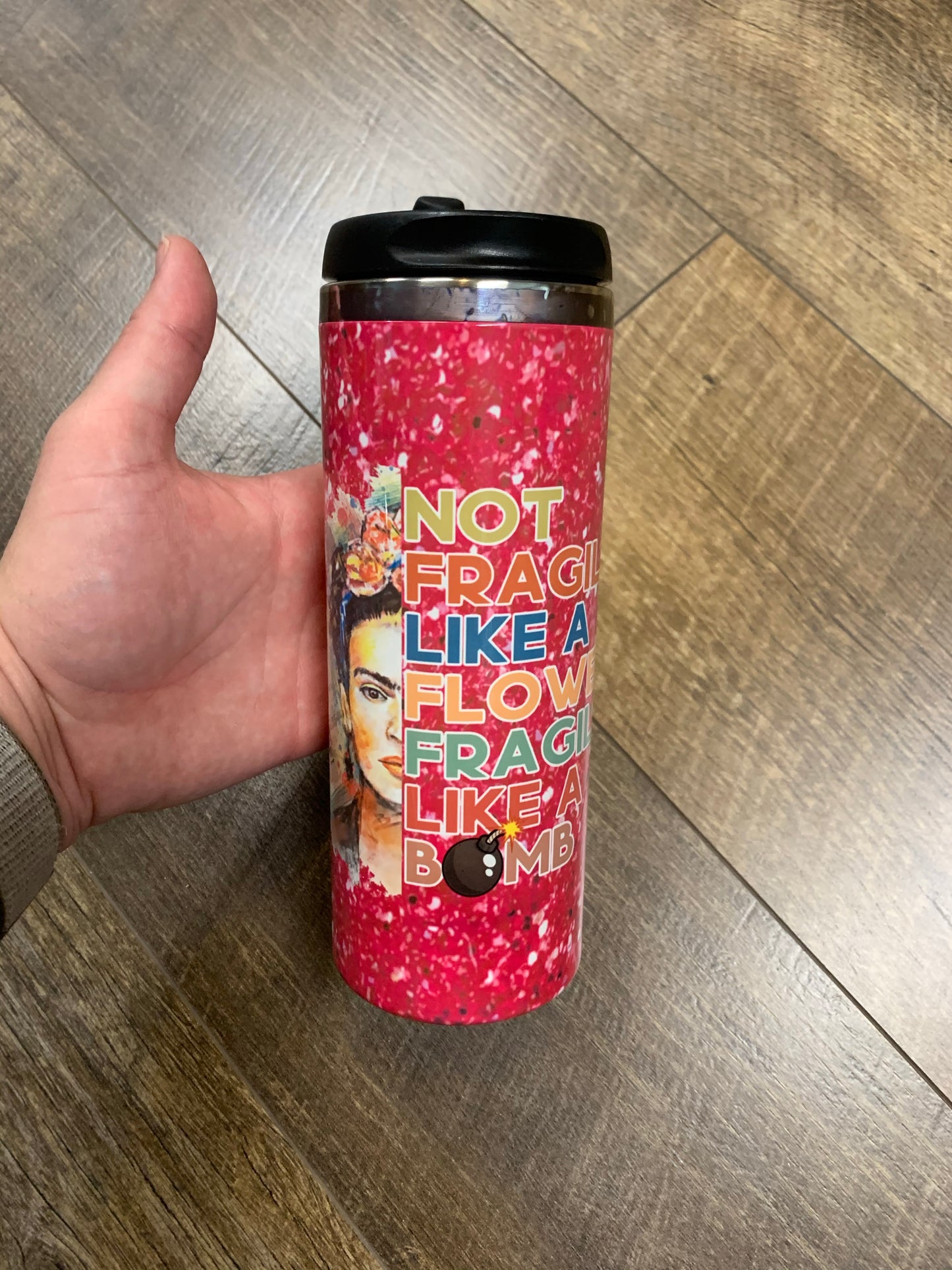 14oz Skinny Coffee Tumbler