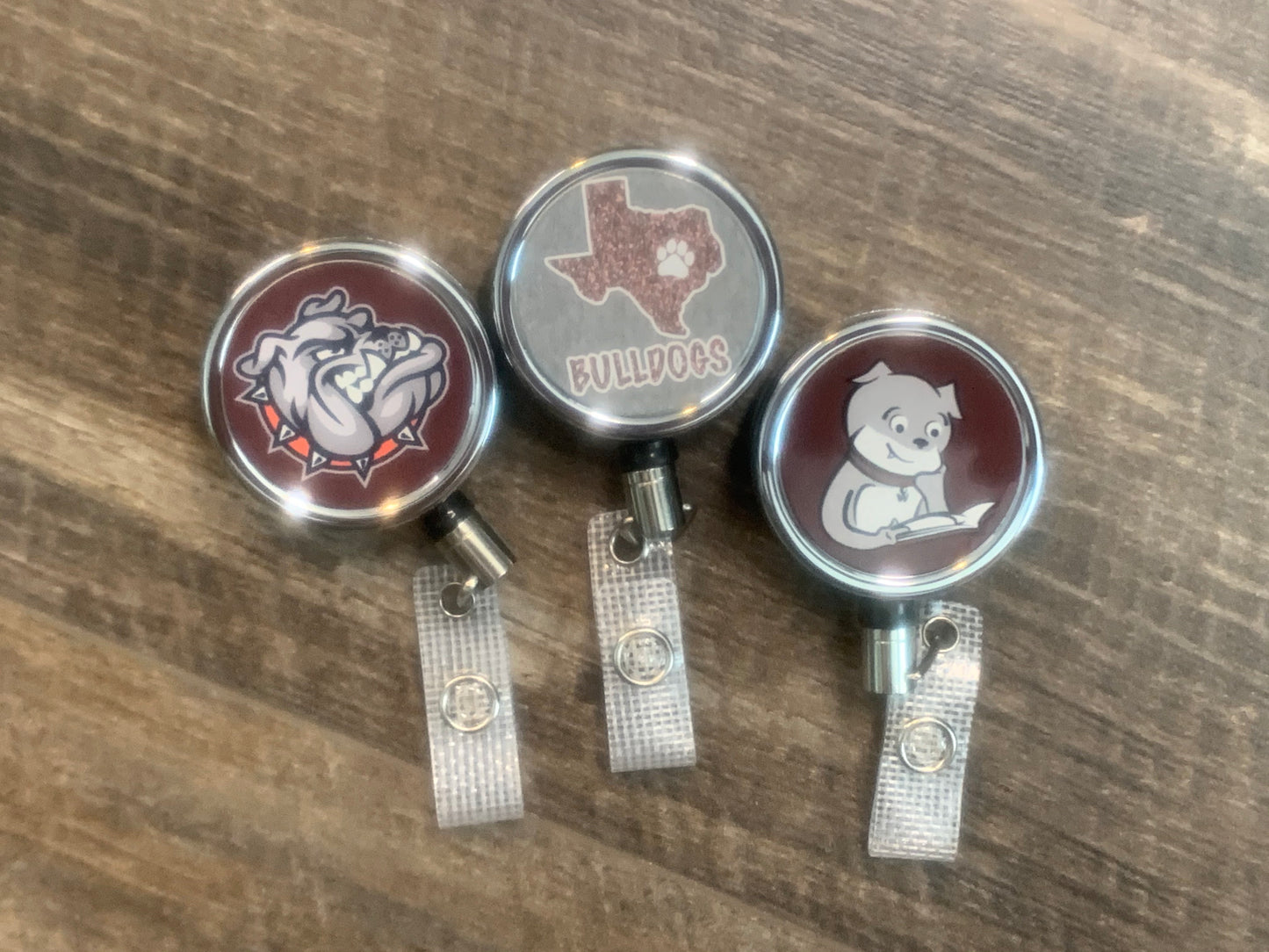 Badge Reel - Personalized metal clip on badge reel