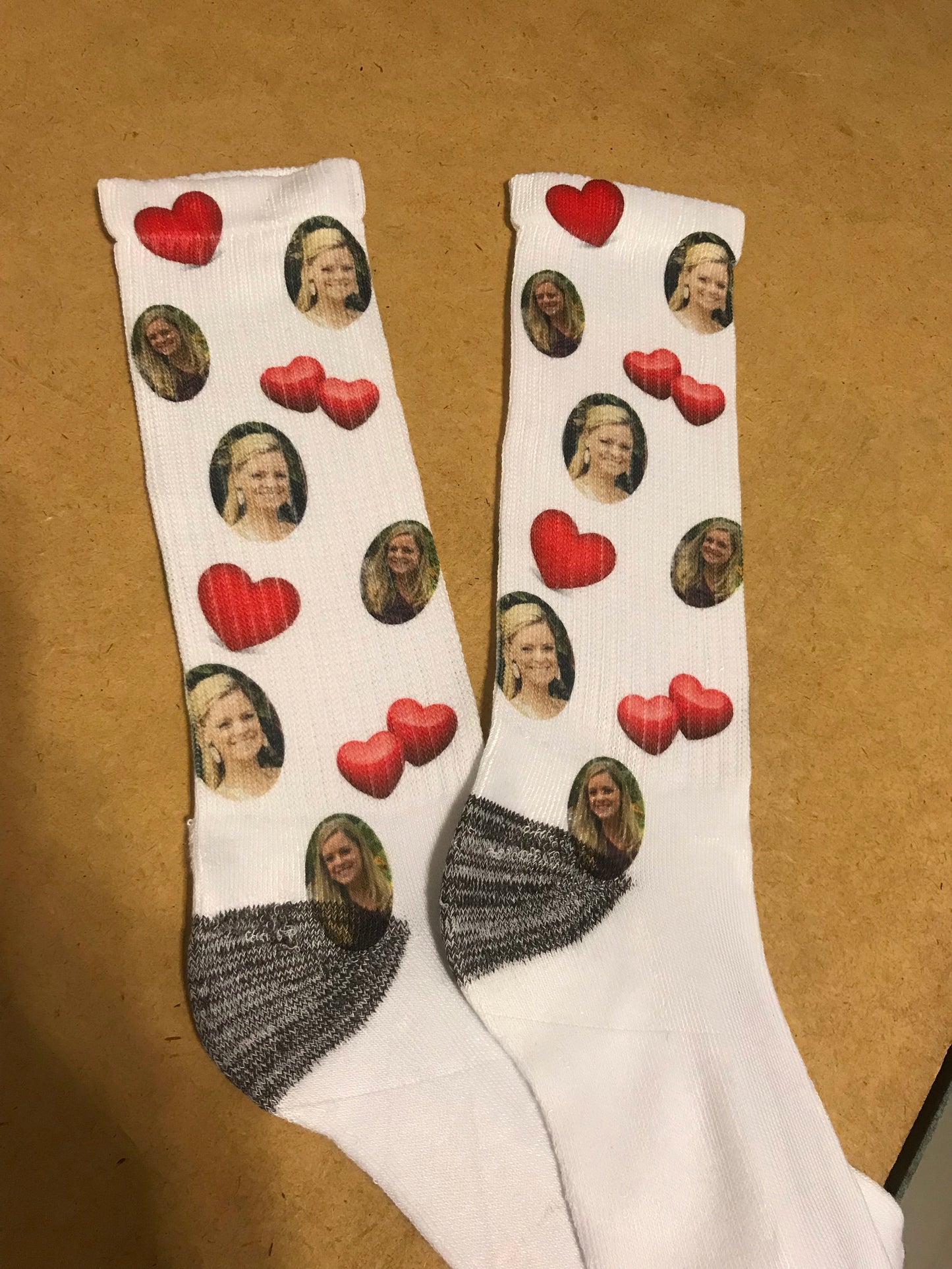 Printed Photo Socks