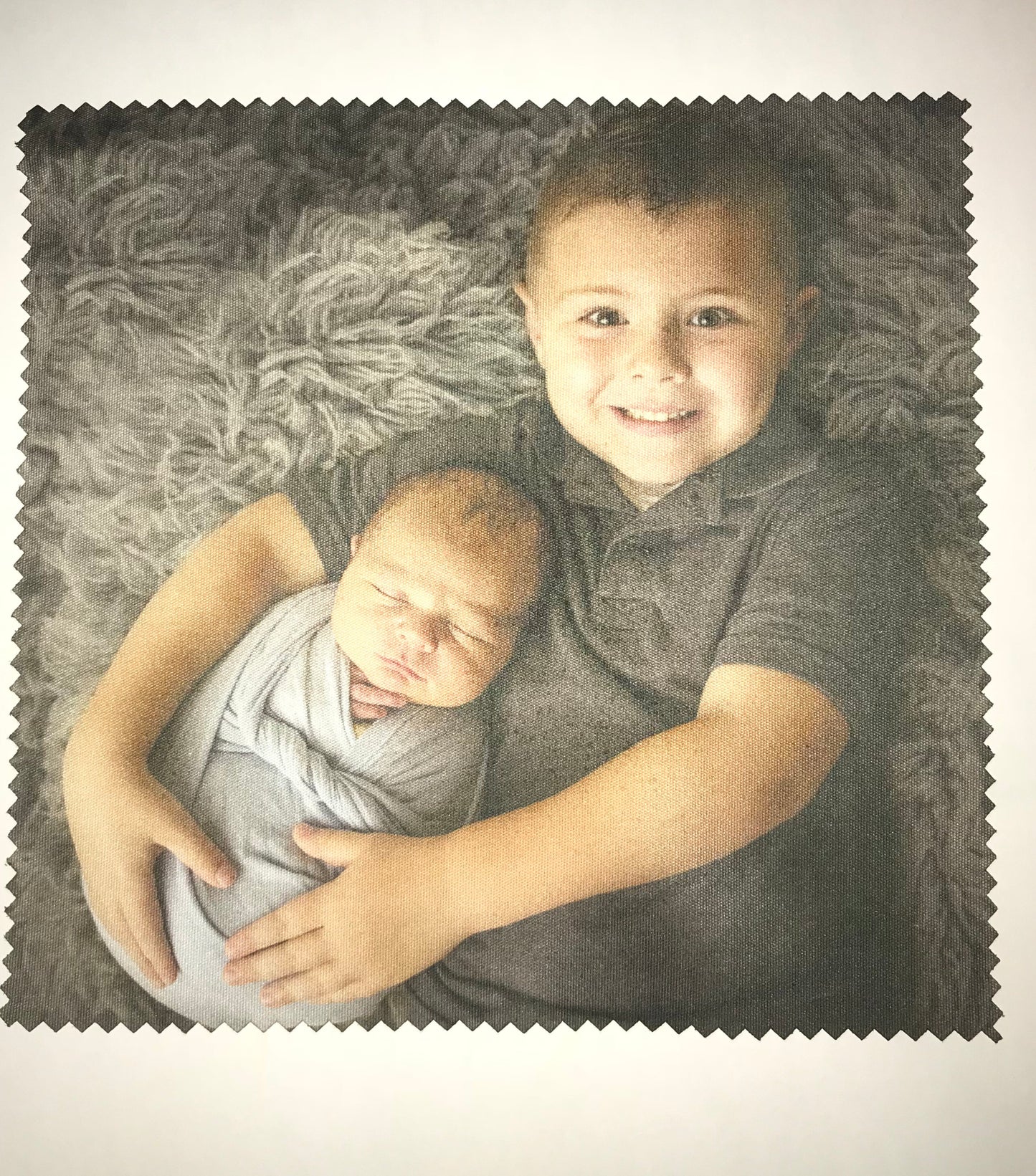 Custom printed lens cloth