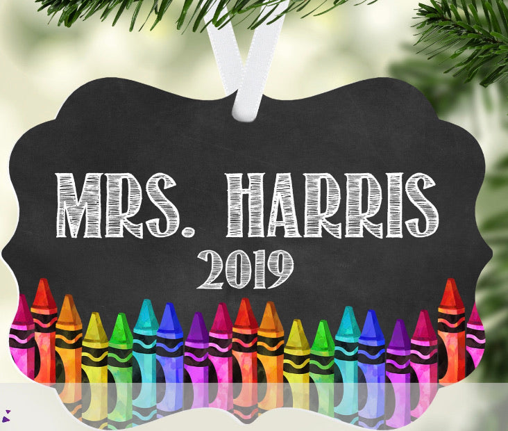 Teacher Christmas Ornament