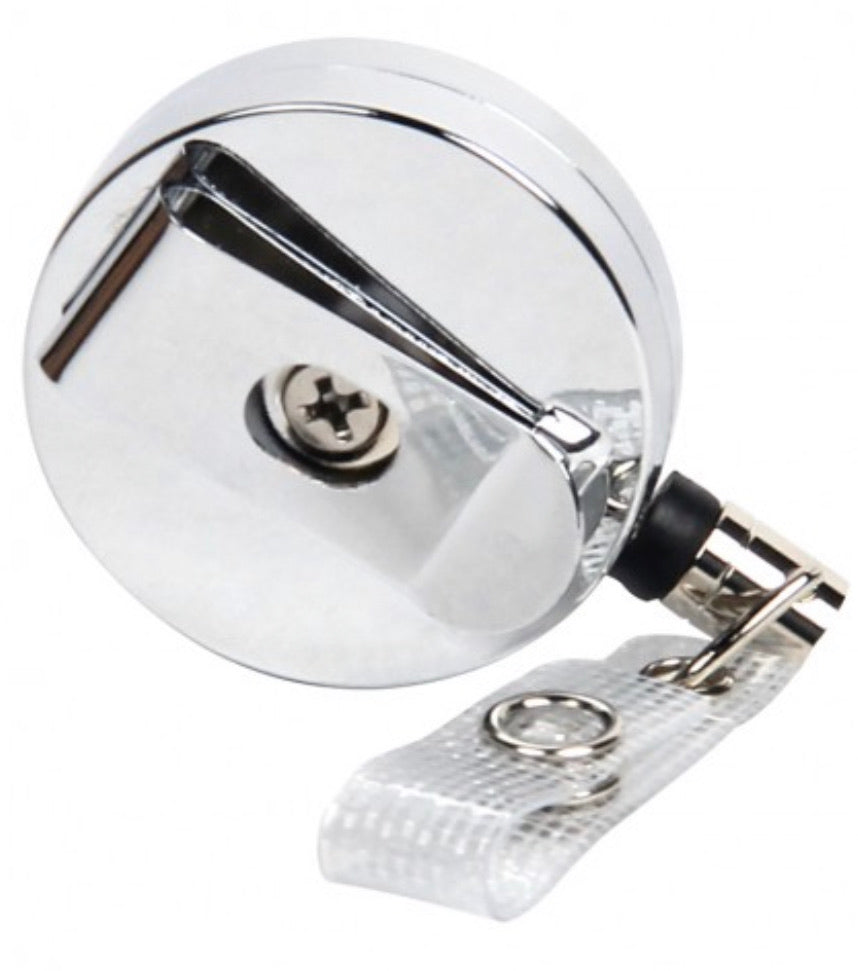 Badge Reel - Personalized metal clip on badge reel