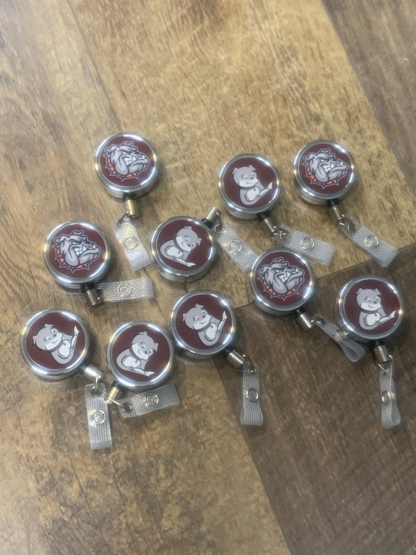 Badge Reel - Personalized metal clip on badge reel