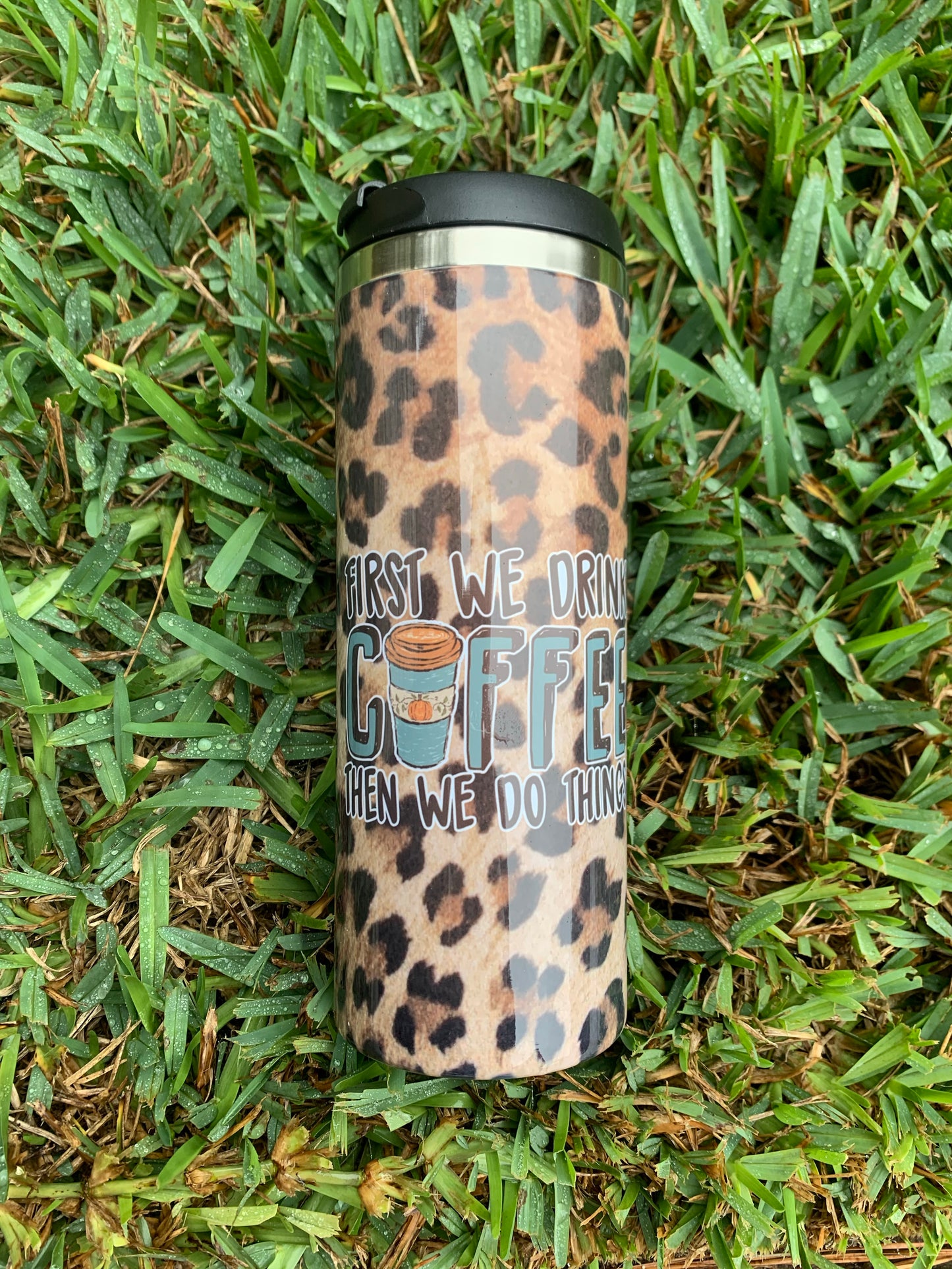 14oz Skinny Coffee Tumbler