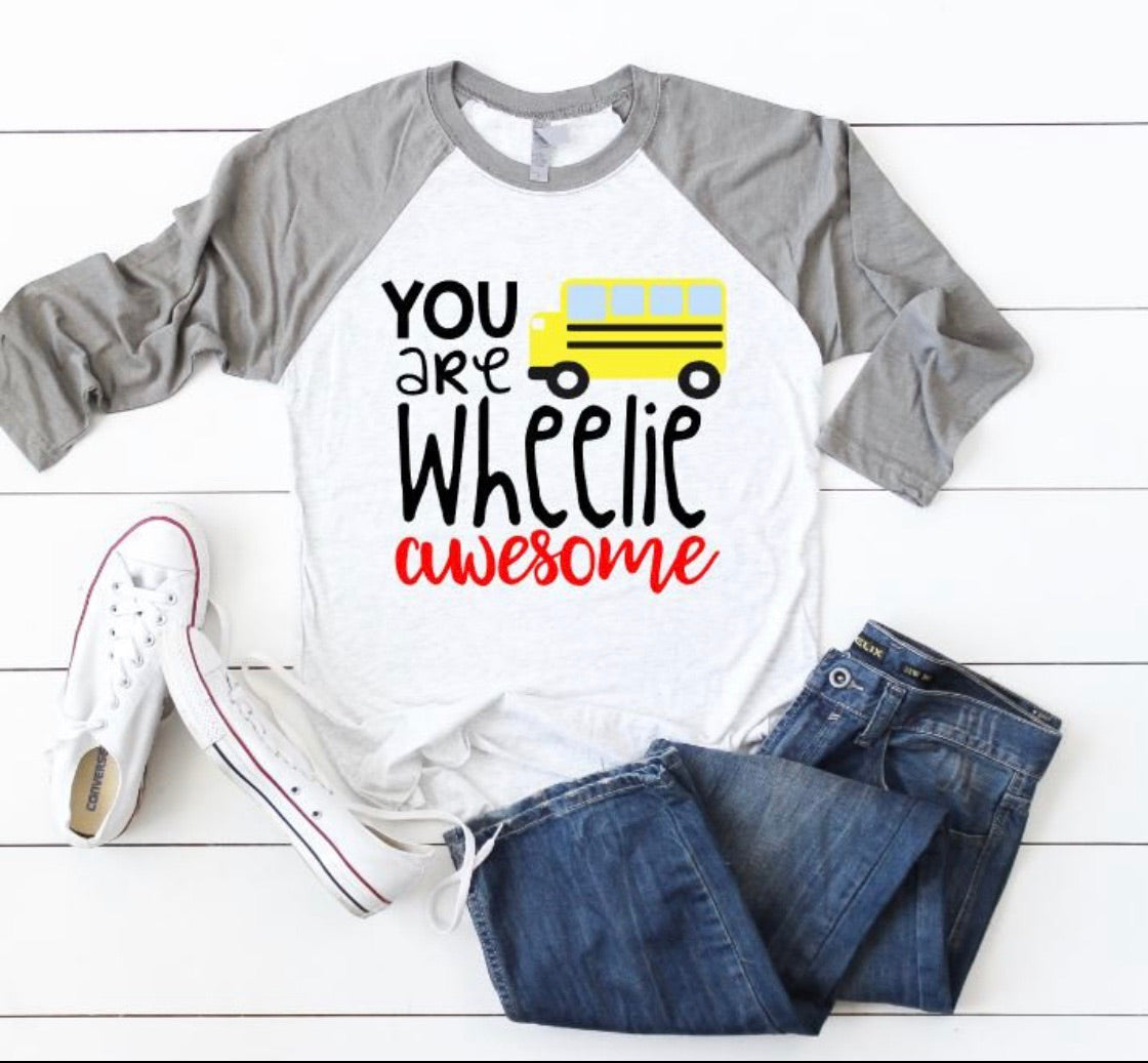 Bus Driver Appreciation Raglan or T-Shirt