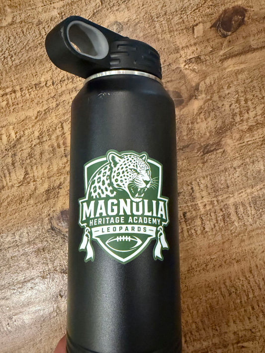 Sticker || MHA Flag Football 3" Water Bottle Logo Sticker