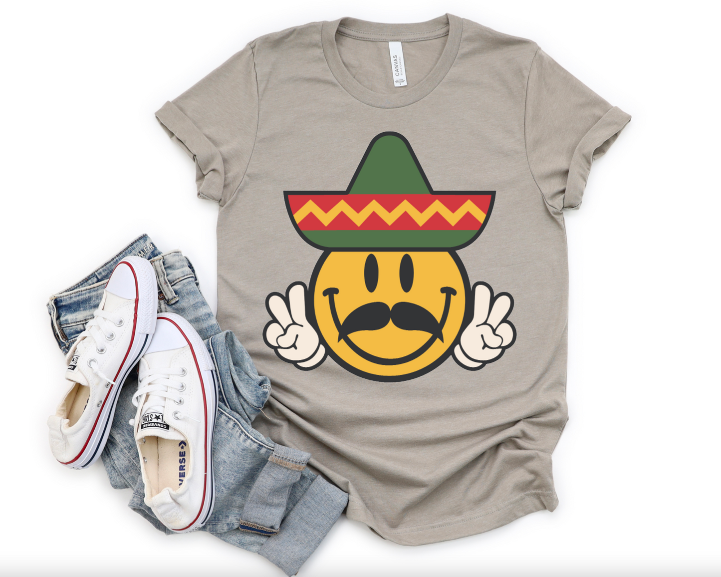 Cinco de Mayo || Smiley Face Shirt