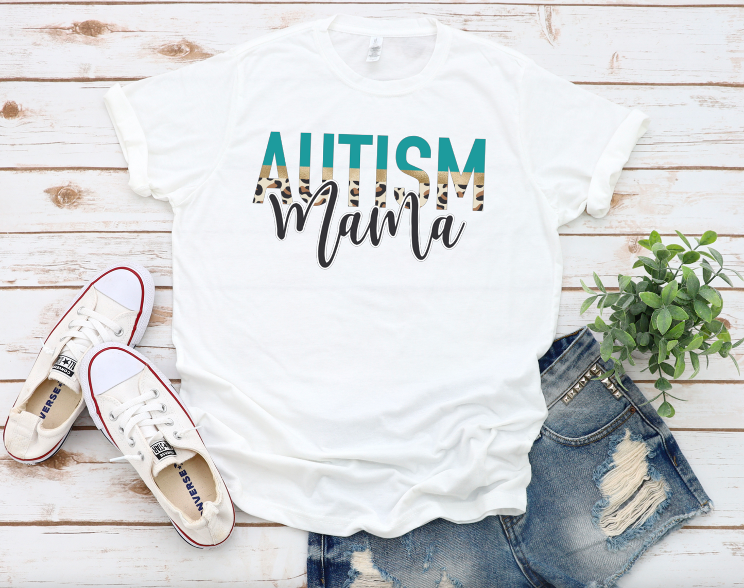 Autism Mama || Pink or Blue Autism Awareness Shirt