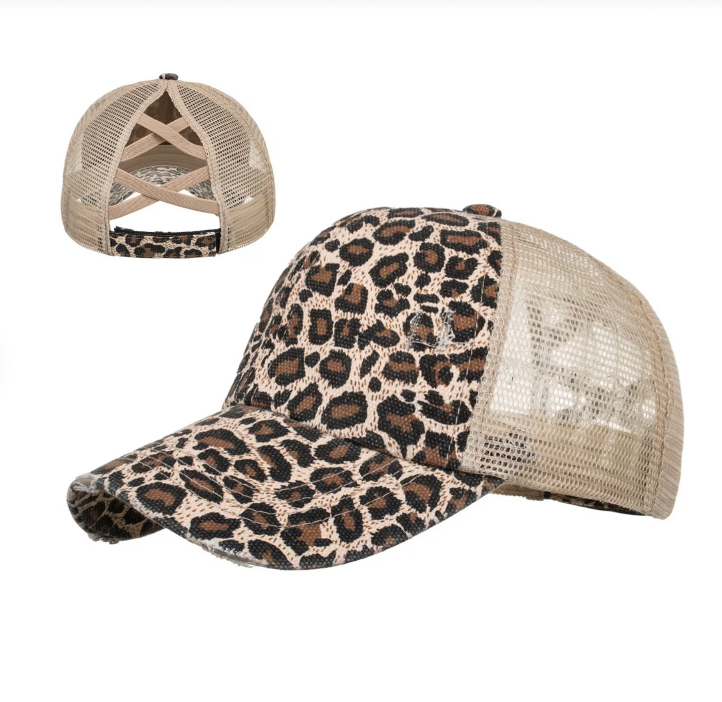 MHA Leopard Patch Hat || Magnolia Heritage Academy