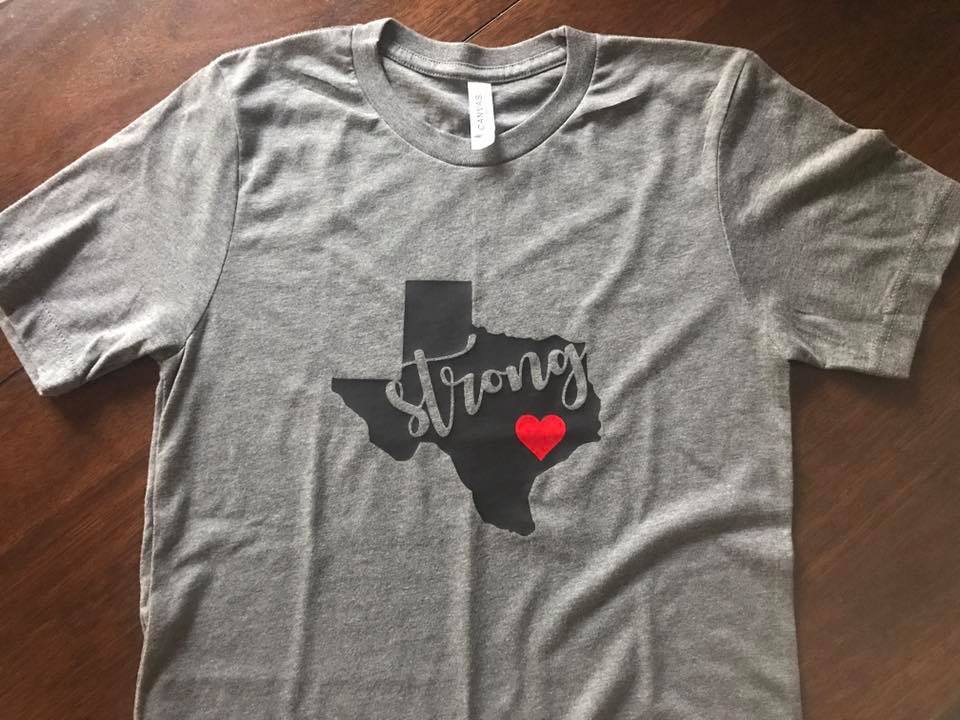 Texas Strong Unisex Short Sleeved T-shirt