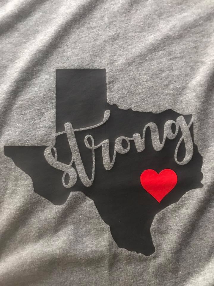 Texas Strong Unisex Short Sleeved T-shirt
