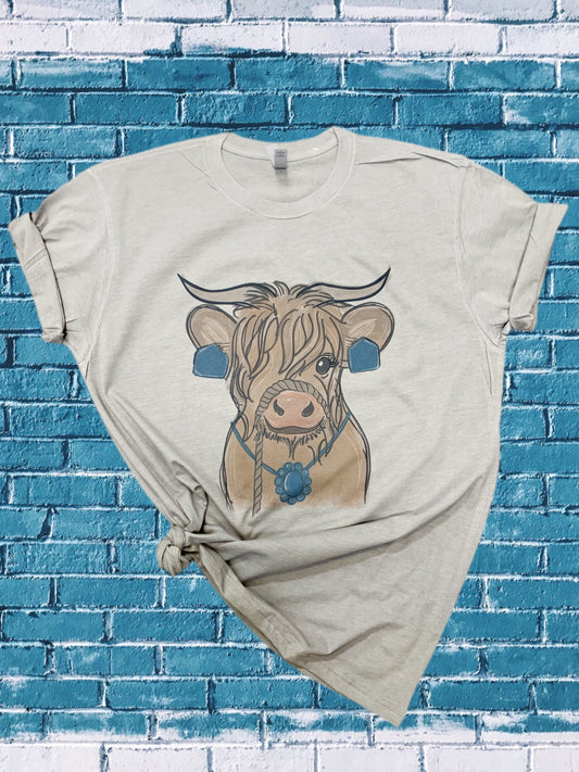 Sassy Cow T-Shirt || Permanent Print Soft Shirt