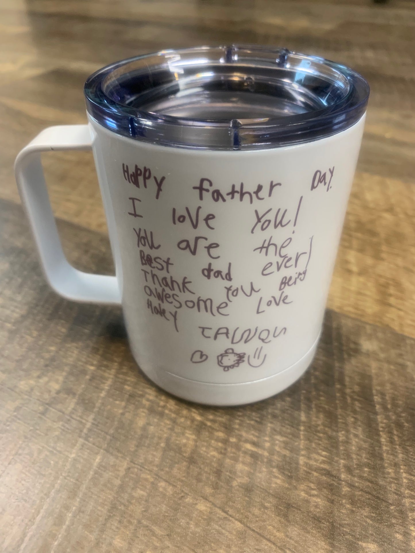 Kids Artwork - Handwriting Coffee Mug