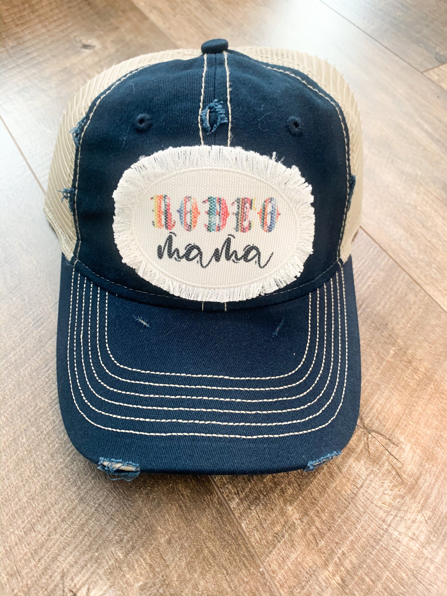 Rodeo Mama Rugged Patch Hat || Rodeo - Cookoff - FFA - 4H