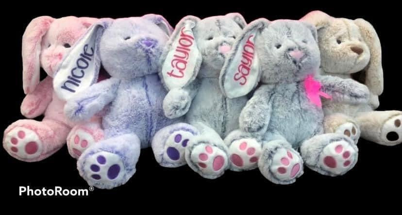 Easter Bunny Plush || Personalized Bunny Ears