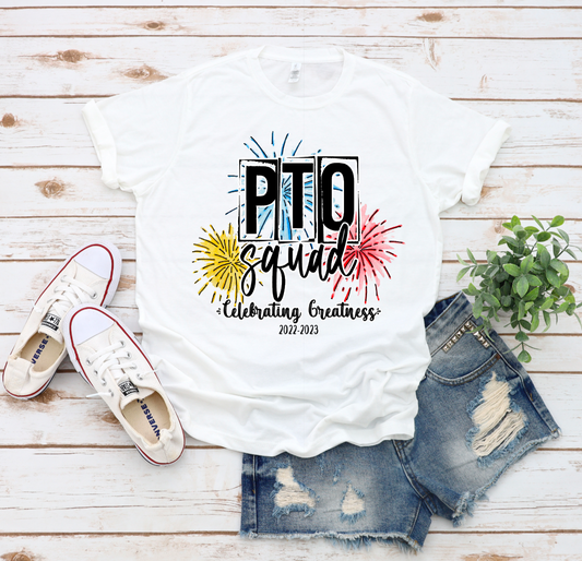 FSE PTO Squad Shirt || Celebrating Greatness 2022-2023