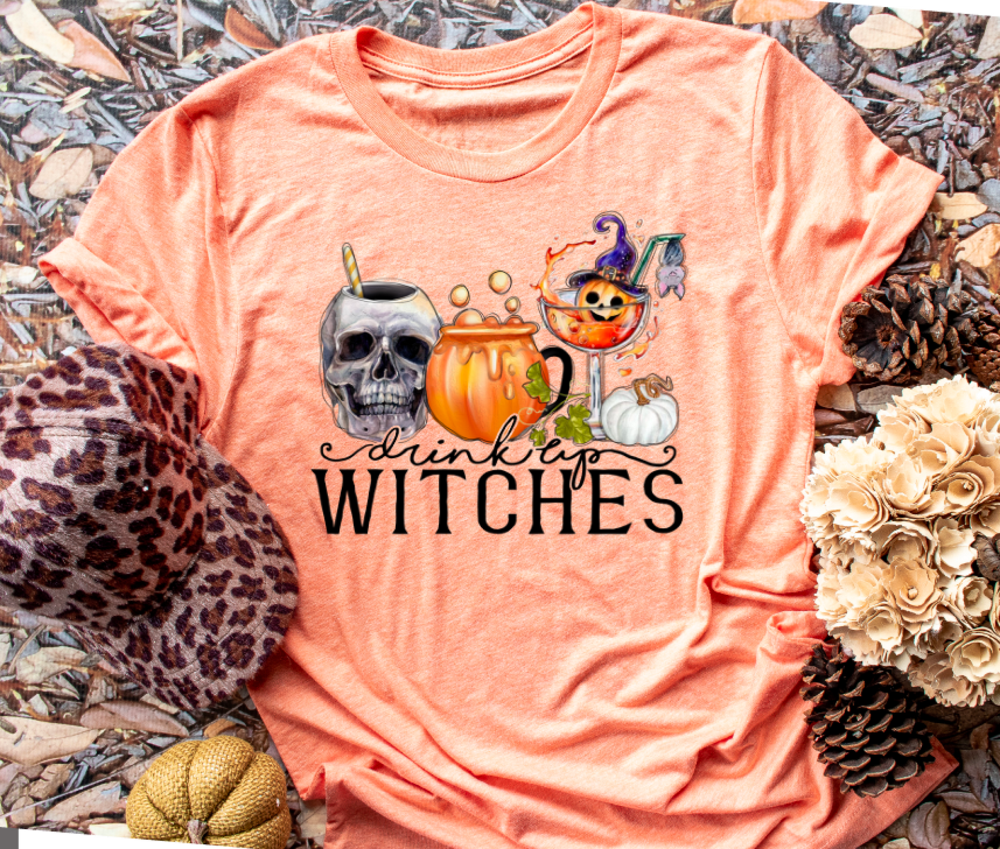 Drink Up Witches || Witches Brew Halloween T-Shirt
