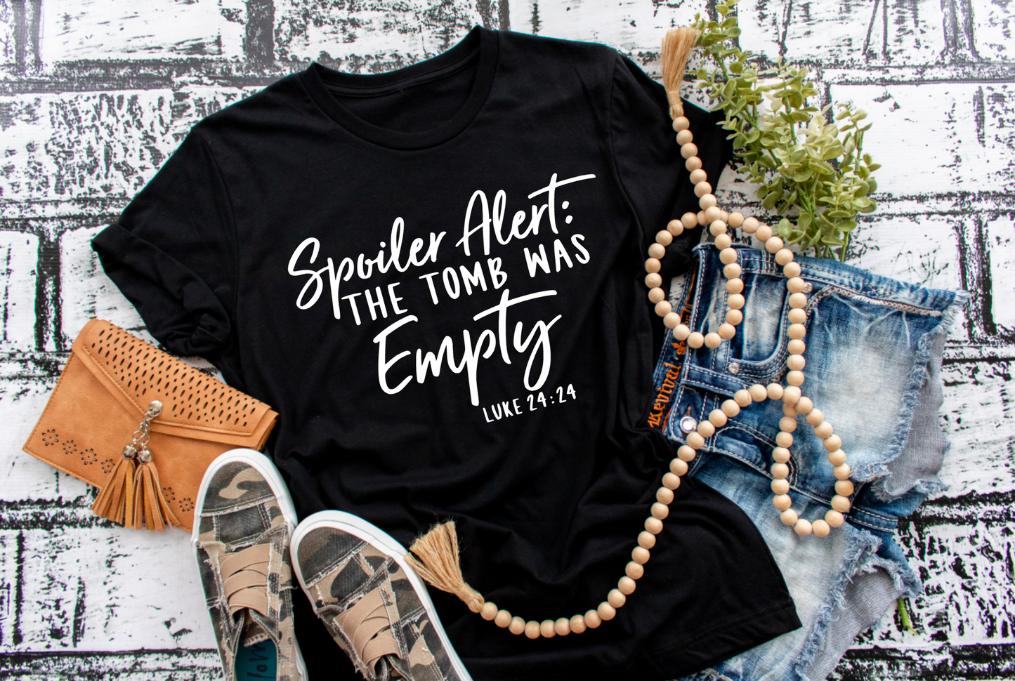 Spoiler Alert - The Tomb Was Empty || Easter Printed Shirt
