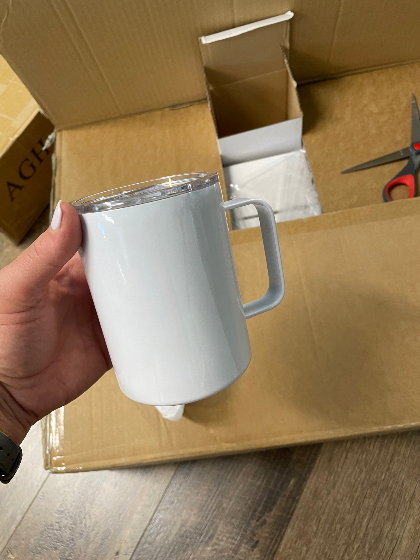 BLANK Insulated Mug with Handle || Sublimation Blank