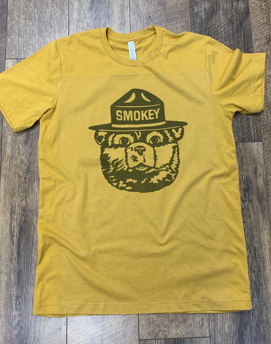 Smokey the Bear vintage style t-shirt