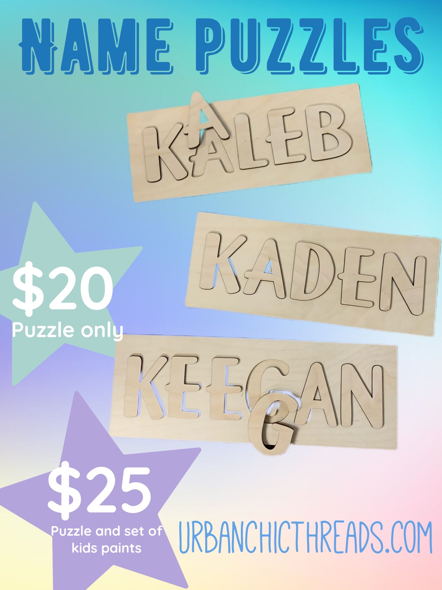 Name Puzzle || Puzzle Pack Craft Project