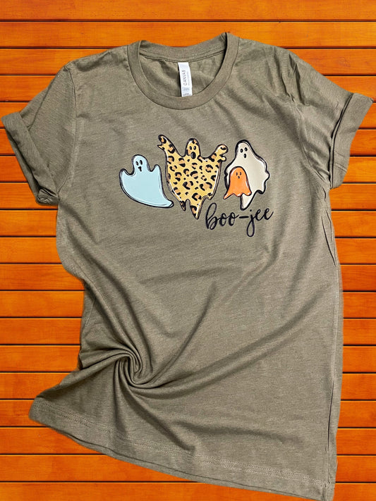 Boo-jee Ghost Halloween || Printed T-Shirt