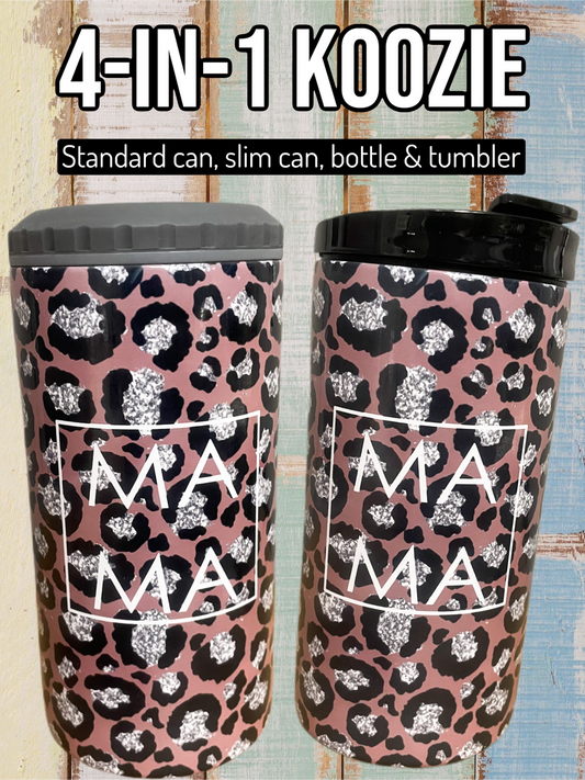 BLANK 4 in 1 Insulated Can Cooler || BLANK Sublimation Koozie