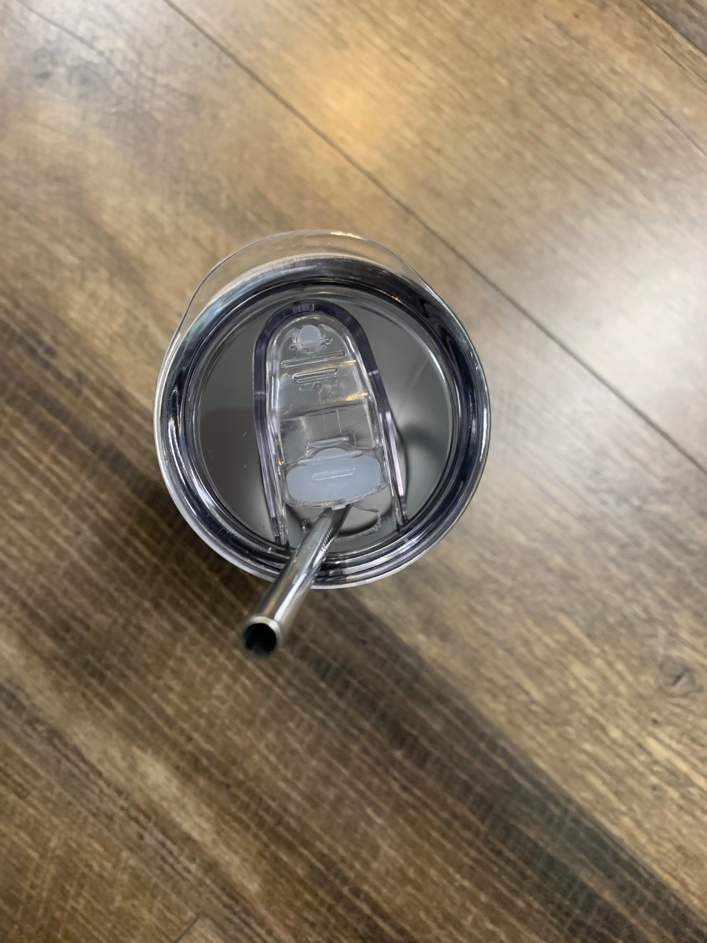 Custom Printed Tumbler with Lid and Straw